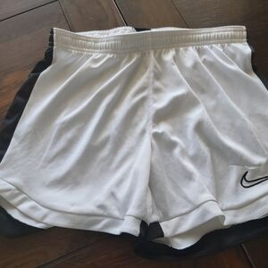 *2 PIECE LOT*Nike white shorts,black adidas//B2A